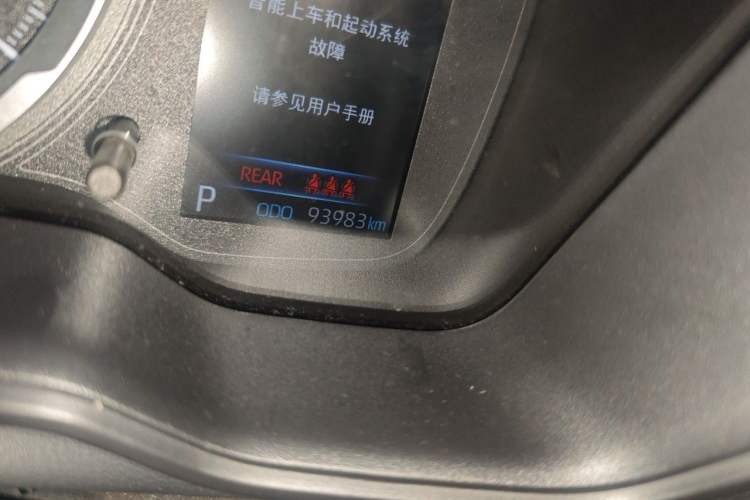 Used Toyota Levin 2021 185T CVT Sport Edition Odometer Close Up