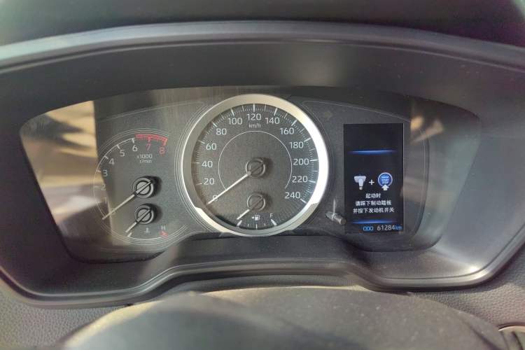 Used Toyota Levin 2021 185T CVT Luxury Edition Odometer Close Up