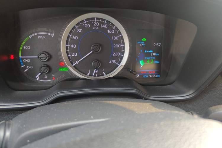 Used Toyota Levin 2021 Dual-Motor 1.8H E-CVT Sport Edition Odometer Close Up
