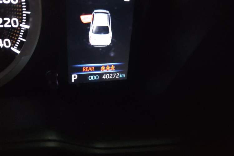 Used Toyota Levin 2021 185T CVT Sport Edition Odometer Close Up