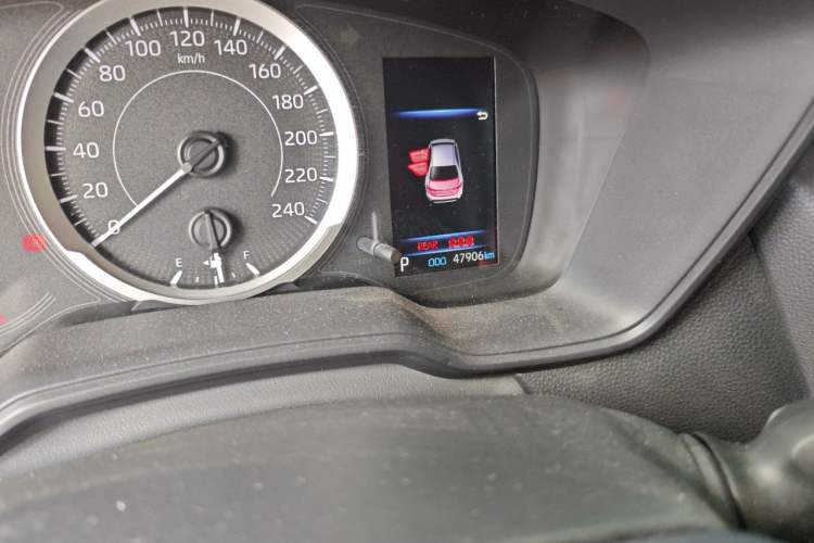 Used Toyota Levin 2021 TNGA 1.5L CVT Leading Edition Odometer Close Up