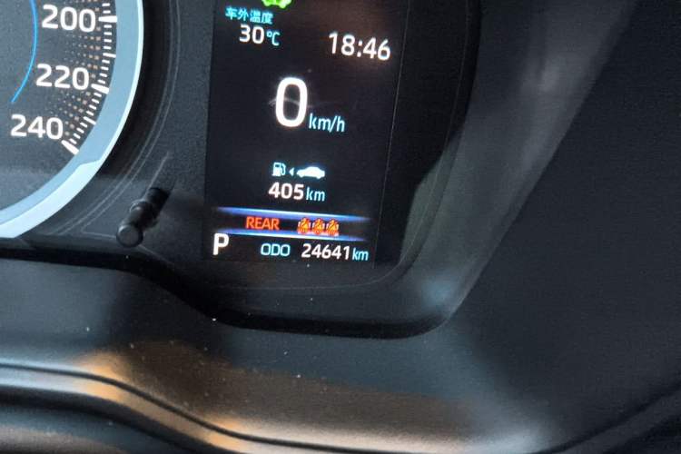 Used Toyota Levin 2021 Dual-Engine 1.8H E-CVT Luxury Edition Odometer Close Up