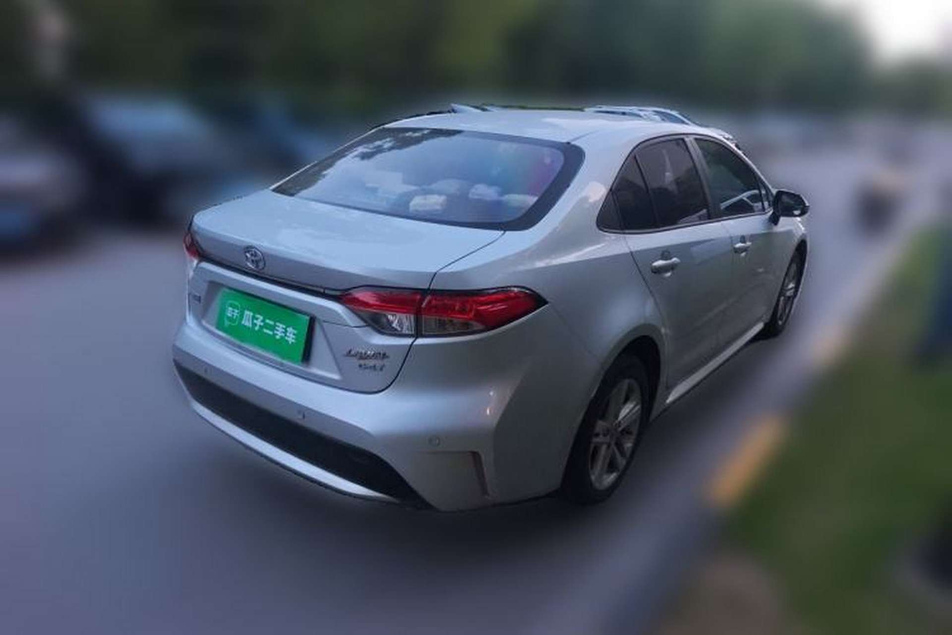 Used Toyota Levin 2021 185T CVT Luxury Edition Rear Right 45 Deg