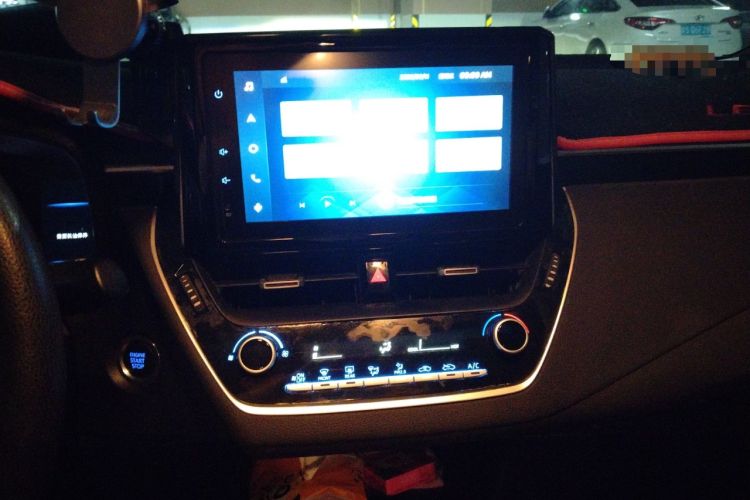 Used Toyota Levin 2021 185T CVT Sport Edition Audio And AC Panel