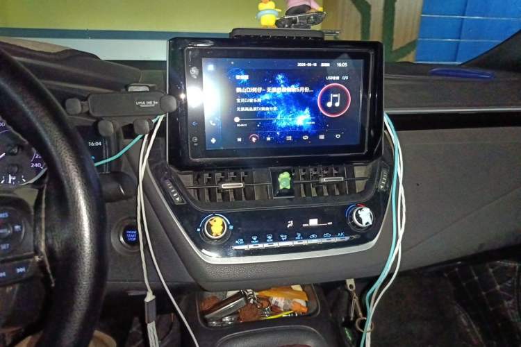 Used Toyota Levin 2021 185T CVT Luxury Edition Audio And AC Panel