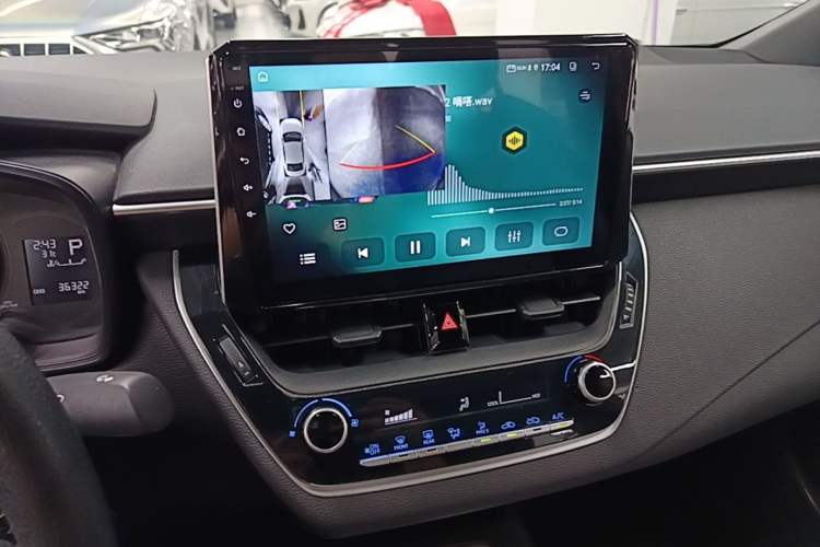 Used Toyota Levin 2021 185T CVT Entry-Level Version Audio And AC Panel