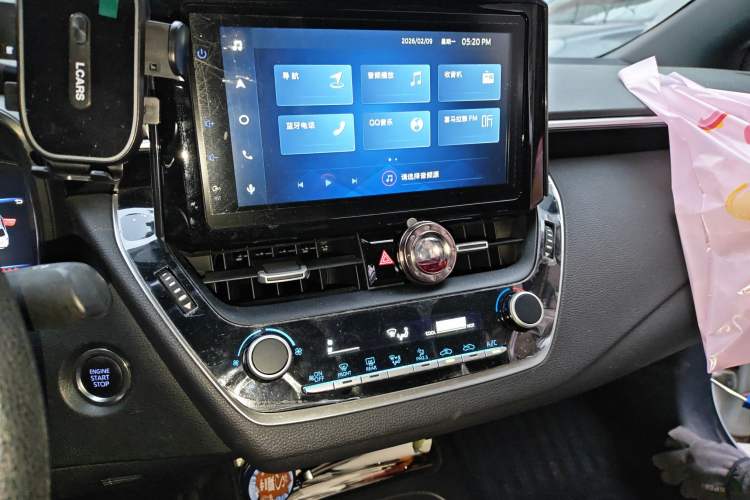 Used Toyota Levin 2021 185T CVT Luxury Edition Audio And AC Panel