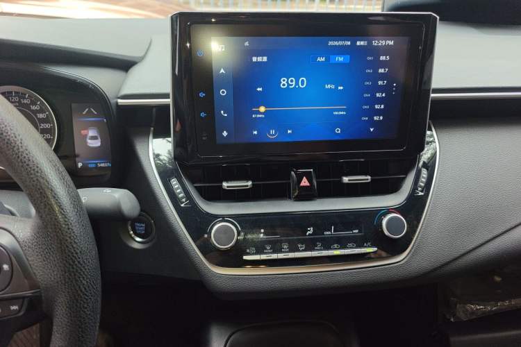 Used Toyota Levin 2021 185T CVT Luxury Edition Audio And AC Panel