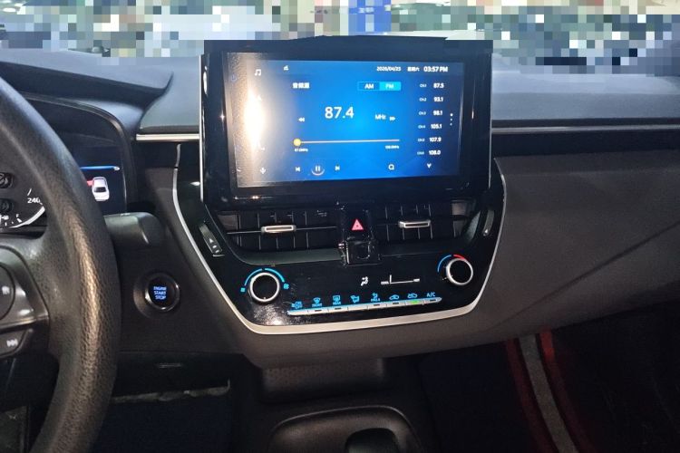 Used Toyota Levin 2021 185T CVT Luxury Edition Audio And AC Panel