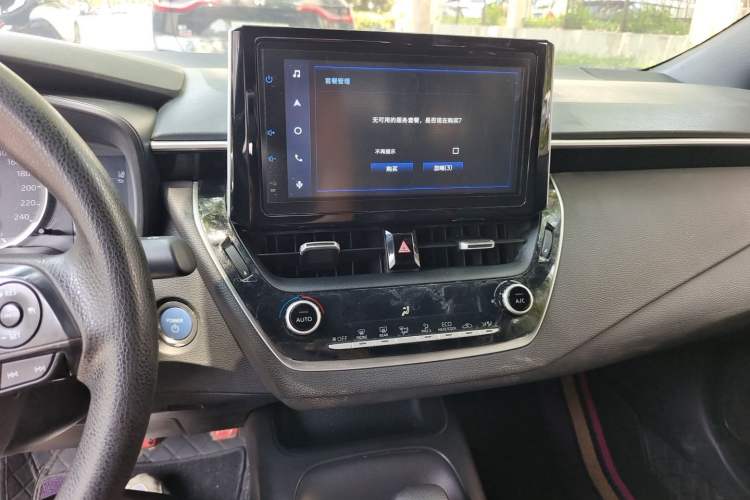 Used Toyota Levin 2021 Dual-Motor 1.8H E-CVT Sport Edition Audio And AC Panel