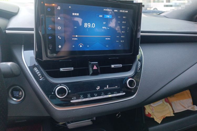 Used Toyota Levin 2021 185T CVT Luxury Edition Audio And AC Panel