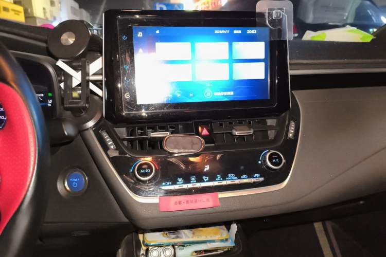 Used Toyota Levin 2021 Dual-Engine 1.8H E-CVT Luxury Edition Audio And AC Panel