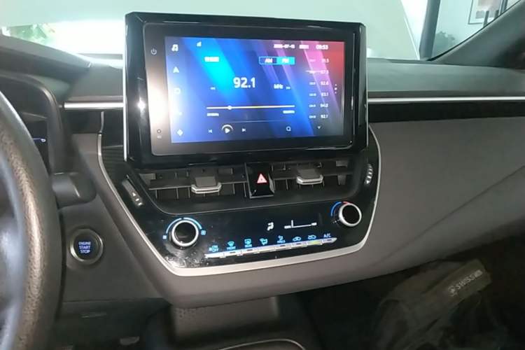Used Toyota Levin 2021 185T CVT Luxury Edition Audio And AC Panel