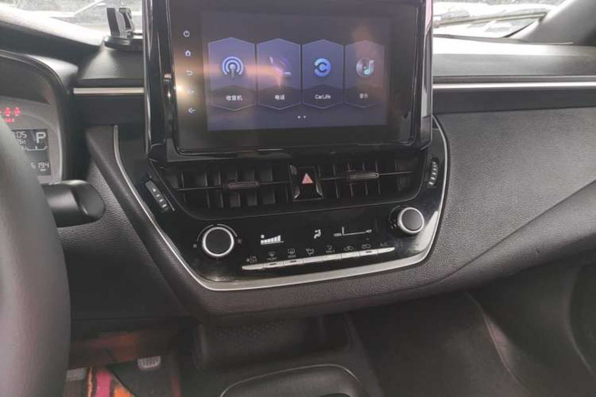 Used Toyota Levin 2021 TNGA 1.5L CVT Entry-Level Model Audio And AC Panel
