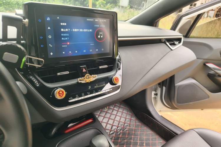 Used Toyota Levin 2021 185T CVT Sport Edition Audio And AC Panel
