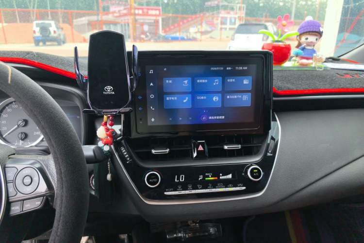 Used Toyota Levin 2021 Dual-Engine 1.8H E-CVT Luxury Edition Audio And AC Panel