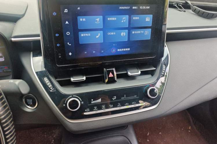 Used Toyota Levin 2021 185T CVT Luxury Edition Audio And AC Panel
