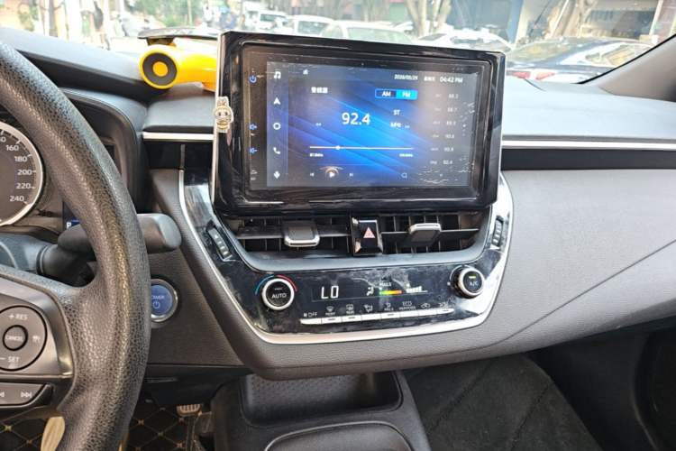 Used Toyota Levin 2021 Dual-Motor 1.8H E-CVT Sport Edition Audio And AC Panel