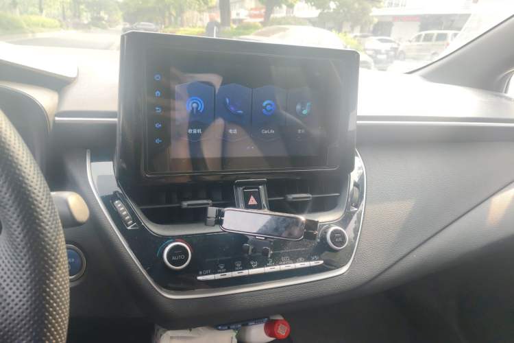 Used Toyota Levin 2021 Dual-Motor 1.8H E-CVT Leading Edition Audio And AC Panel