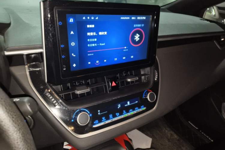 Used Toyota Levin 2021 185T CVT Luxury Edition Audio And AC Panel