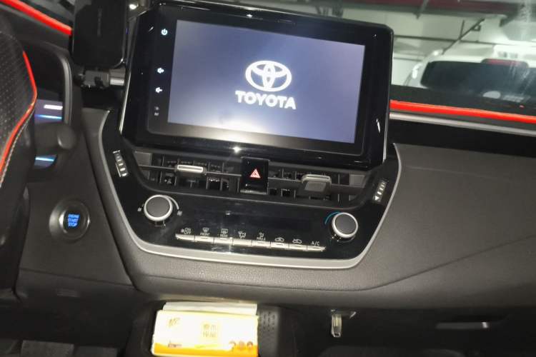Used Toyota Levin 2021 185T CVT Sport Edition Audio And AC Panel