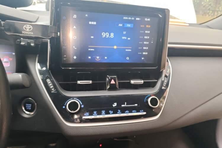 Used Toyota Levin 2021 185T CVT Sport Edition Audio And AC Panel
