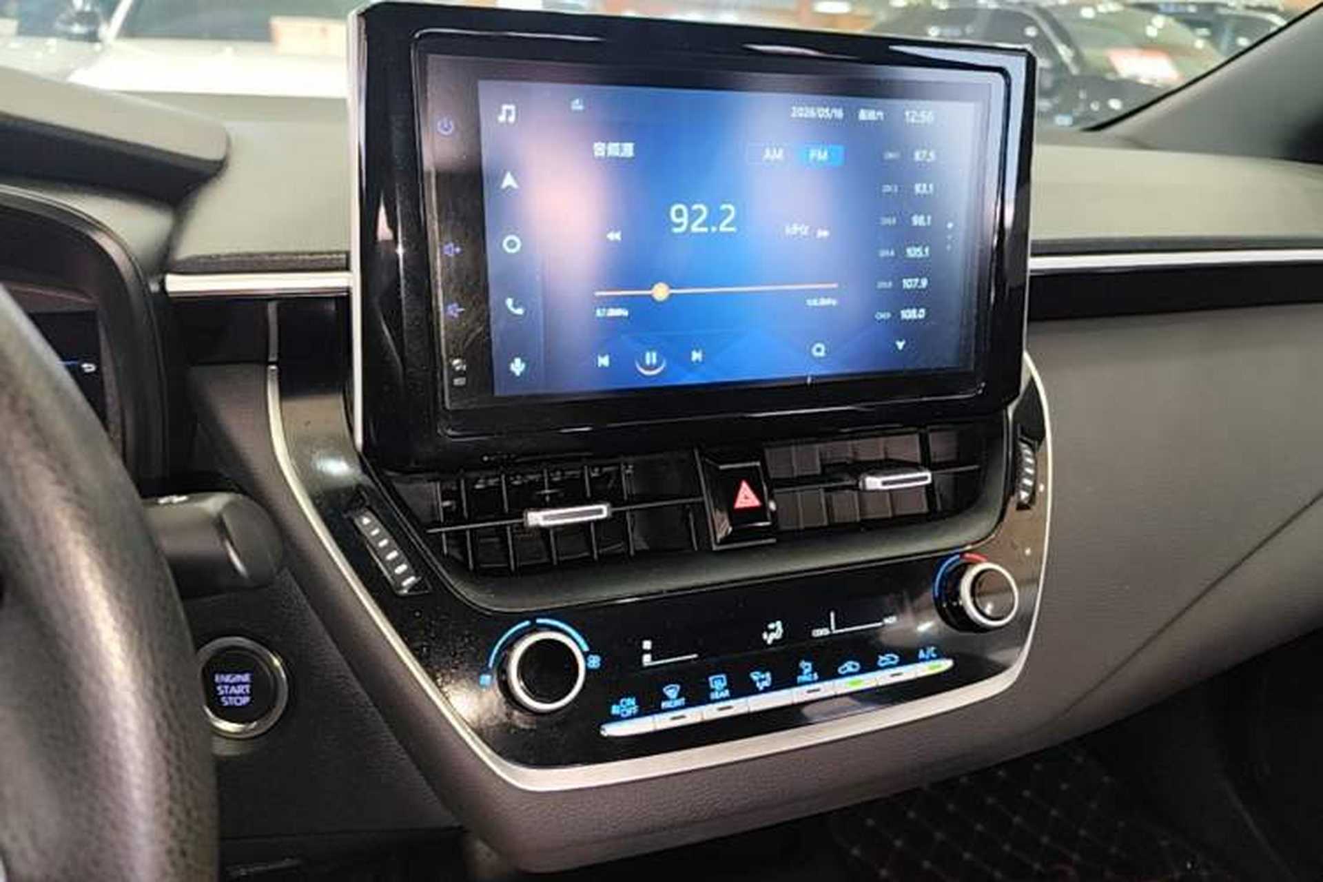Used Toyota Levin 2021 185T CVT Luxury Edition Audio And AC Panel