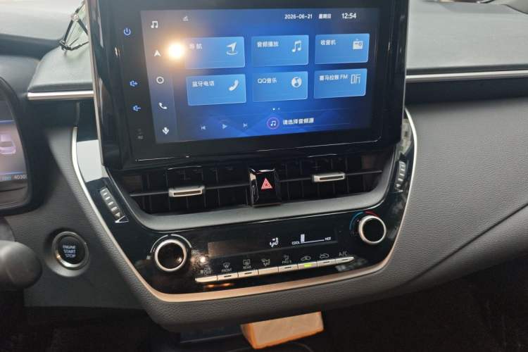 Used Toyota Levin 2021 185T CVT Sport Edition Audio And AC Panel
