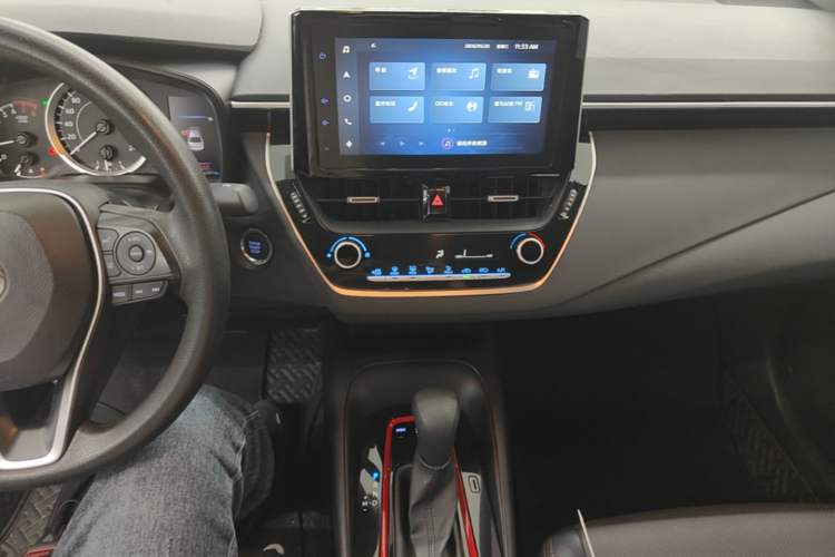 Used Toyota Levin 2021 185T CVT Sport Edition Audio And AC Panel
