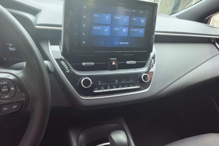 Used Toyota Levin 2021 185T CVT Luxury Edition Audio And AC Panel