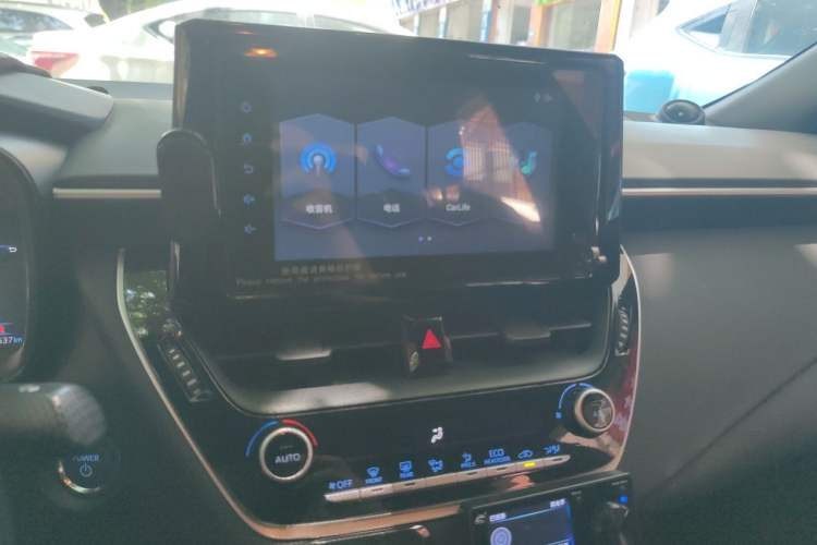 Used Toyota Levin 2021 Dual-Motor 1.8H E-CVT Progressive Edition Audio And AC Panel