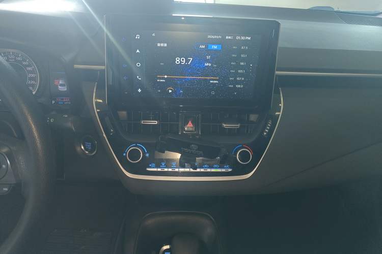 Used Toyota Levin 2021 185T CVT Luxury Edition Audio And AC Panel