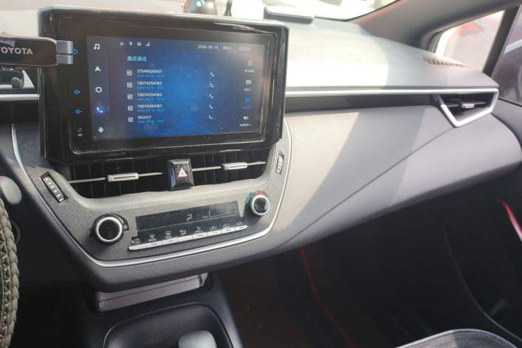 Used Toyota Levin 2021 185T CVT Sport Edition Audio And AC Panel