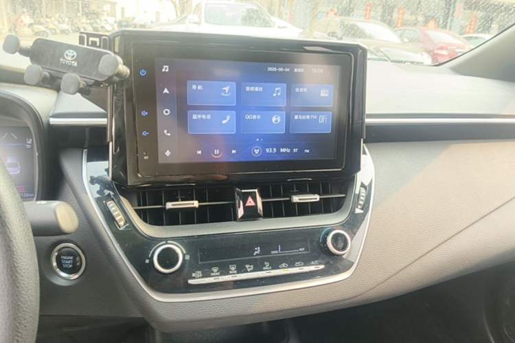 Used Toyota Levin 2021 185T CVT Luxury Edition Audio And AC Panel