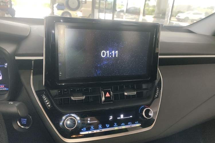 Used Toyota Levin 2021 185T CVT Sport Edition Audio And AC Panel