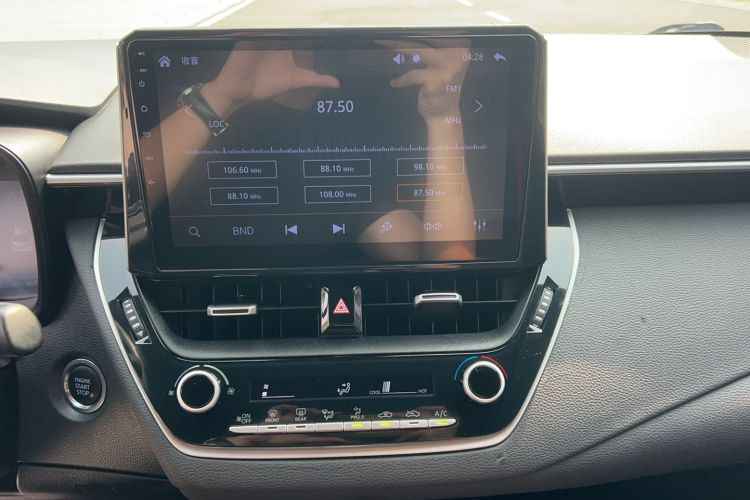 Used Toyota Levin 2021 185T CVT Sport Edition Audio And AC Panel