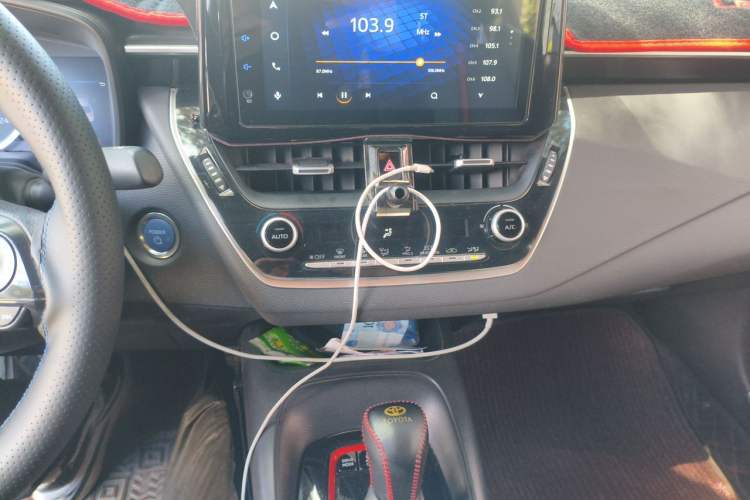 Used Toyota Levin 2021 Dual-Motor 1.8H E-CVT Sport Edition Audio And AC Panel