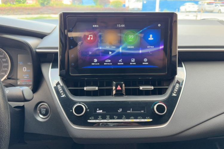 Used Toyota Levin 2021 185T CVT Luxury Edition Audio And AC Panel