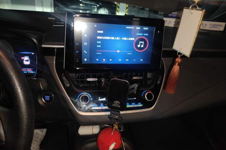 Used Toyota Levin 2021 185T CVT Luxury Edition Audio And AC Panel