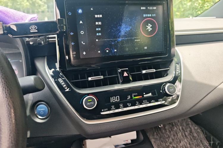 Used Toyota Levin 2021 Dual-Engine 1.8H E-CVT Luxury Edition Audio And AC Panel