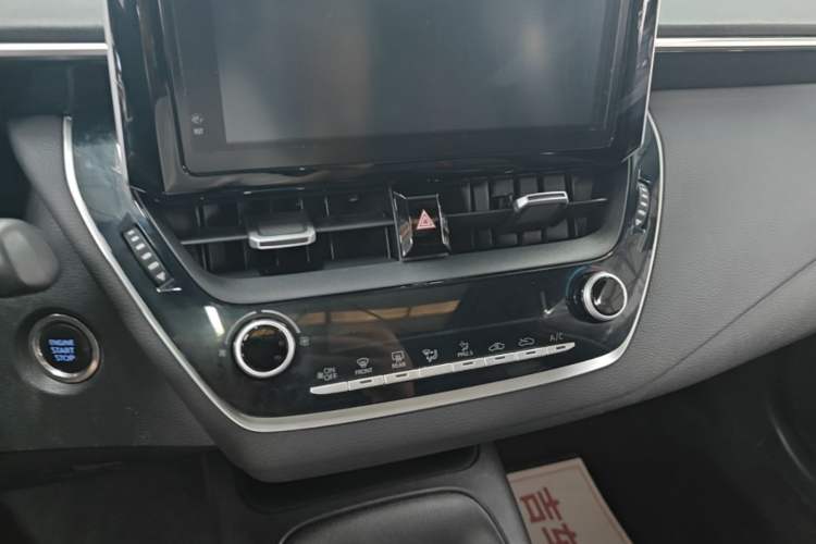 Used Toyota Levin 2021 185T CVT Sport Edition Audio And AC Panel
