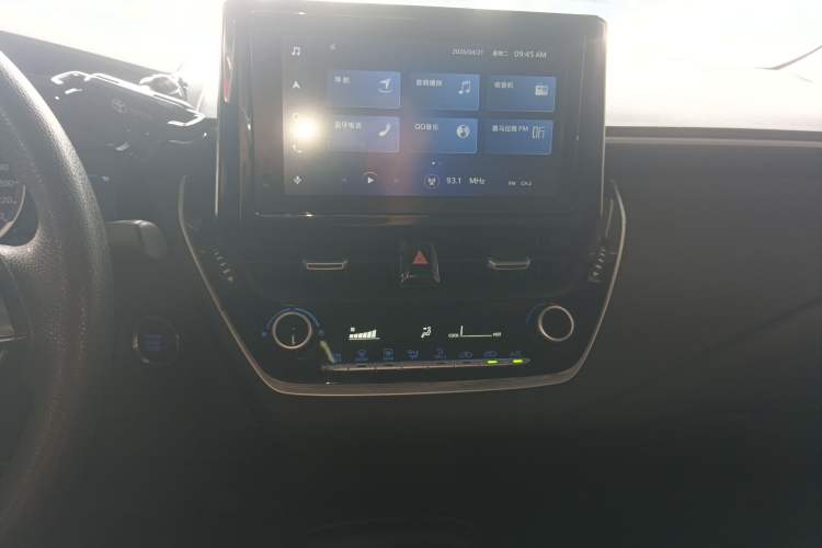 Used Toyota Levin 2021 185T CVT Luxury Edition Audio And AC Panel