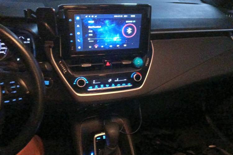 Used Toyota Levin 2021 185T CVT Luxury Edition Audio And AC Panel