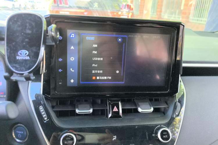 Used Toyota Levin 2021 Dual-Motor 1.8H E-CVT Sport Edition Audio And AC Panel