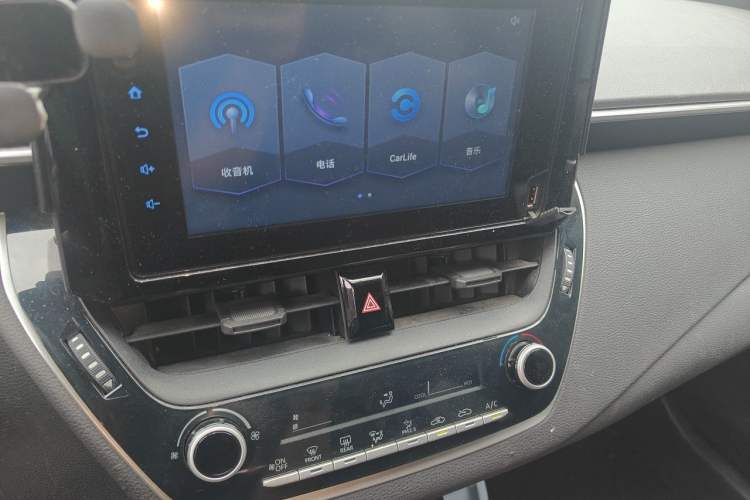 Used Toyota Levin 2021 TNGA 1.5L CVT Entry-Level Model Audio And AC Panel