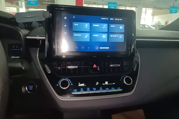 Used Toyota Levin 2021 185T CVT Luxury Edition Audio And AC Panel