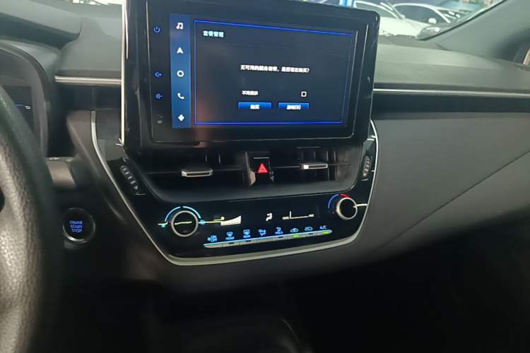 Used Toyota Levin 2021 185T CVT Luxury Edition Audio And AC Panel