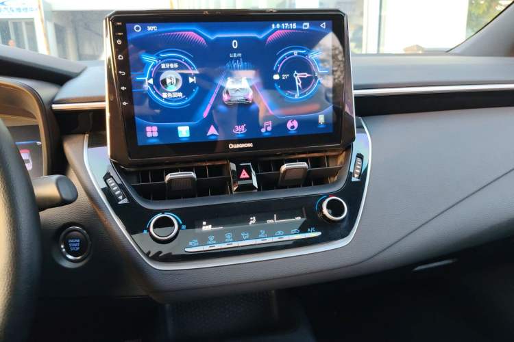 Used Toyota Levin 2021 185T CVT Sport Edition Audio And AC Panel