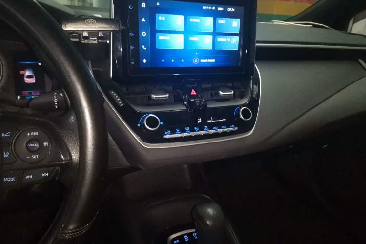 Used Toyota Levin 2021 185T CVT Luxury Edition Audio And AC Panel