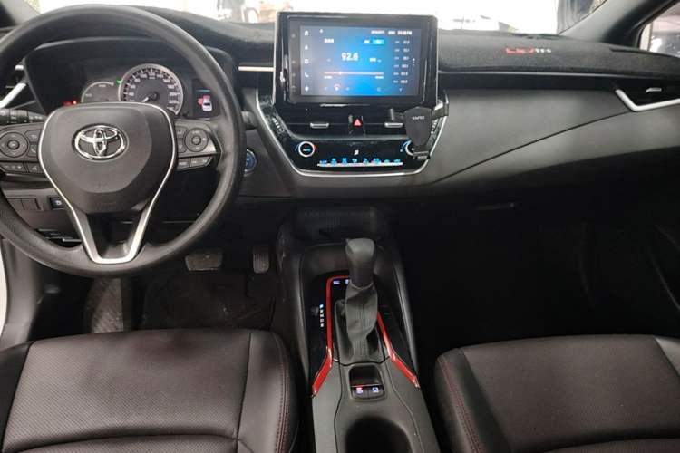 Used Toyota Levin 2021 Dual-Motor 1.8H E-CVT Sport Edition Audio And AC Panel